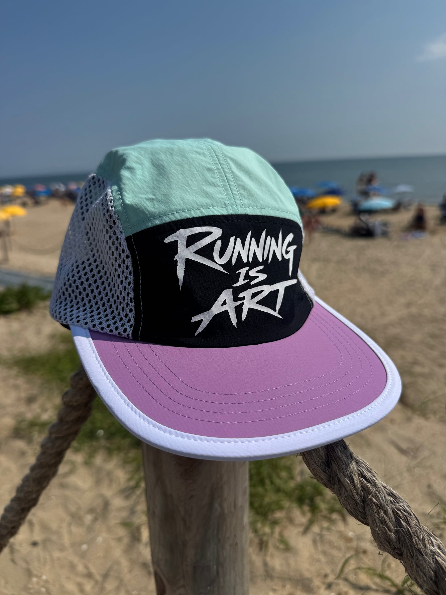 Race/Party Cap “Running is Art”